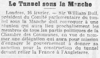 tunnel sous la Manche