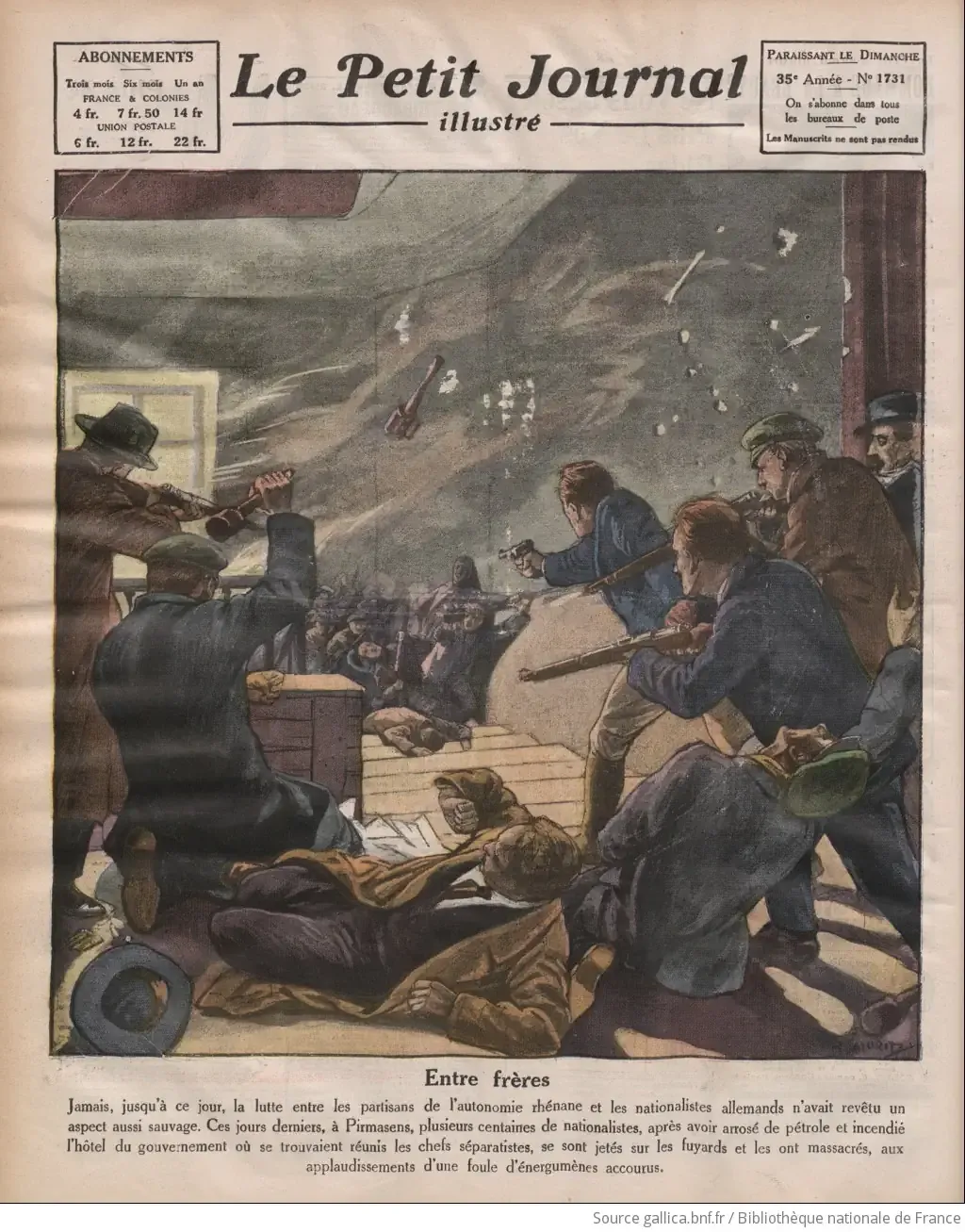 la tragédie de Pirmasens