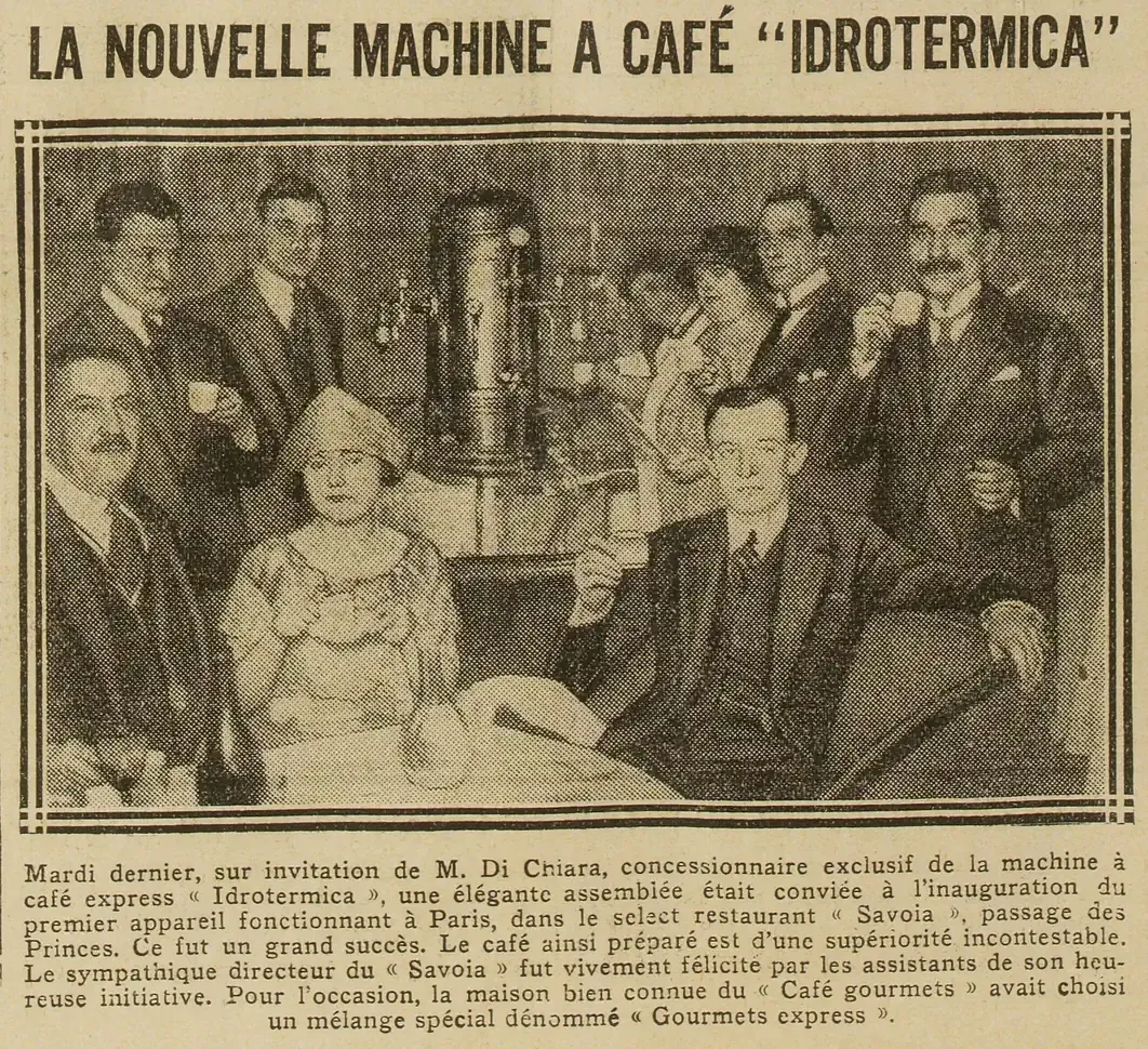 machine à café Idrotermica percolateur