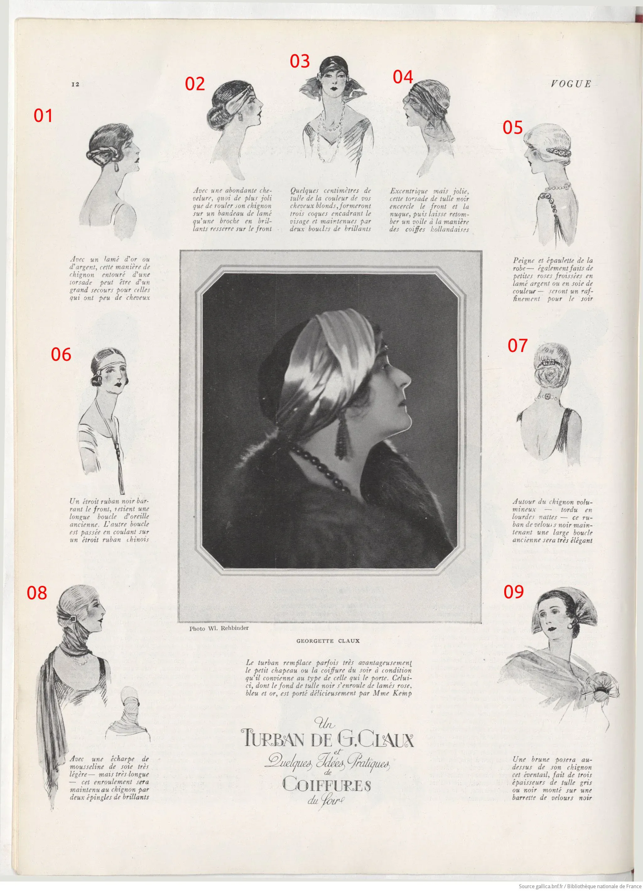 L'art et la manière de porter un bandeau, un turban