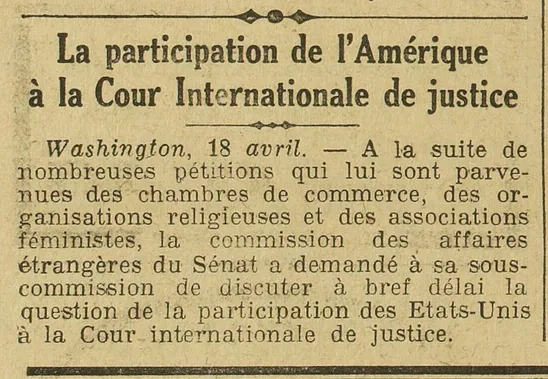 Cour internationale de Justice