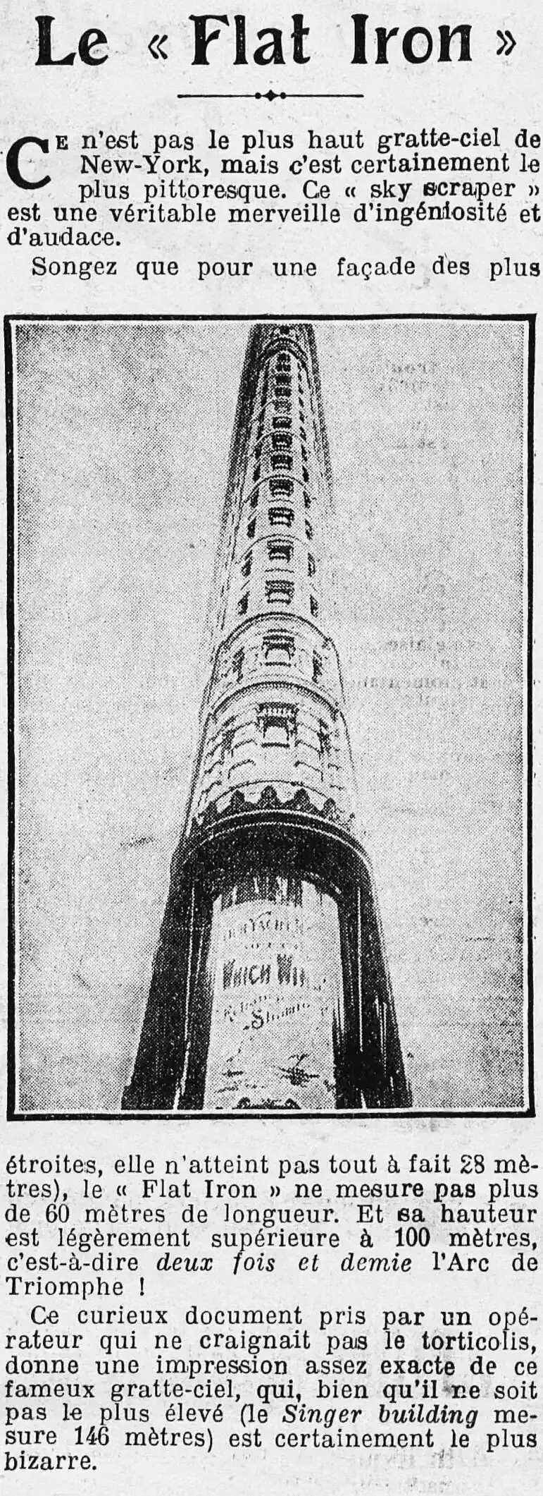 le flat iron 