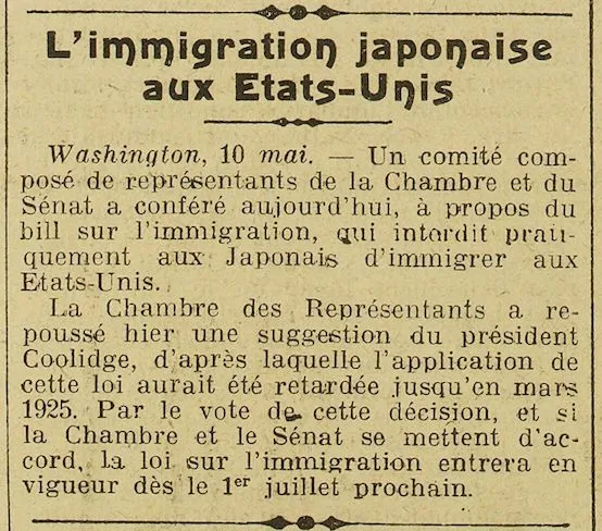 Japanese immigration to the United States