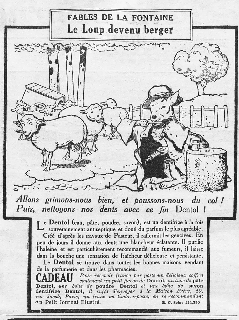 le loup qui devient berger dentol