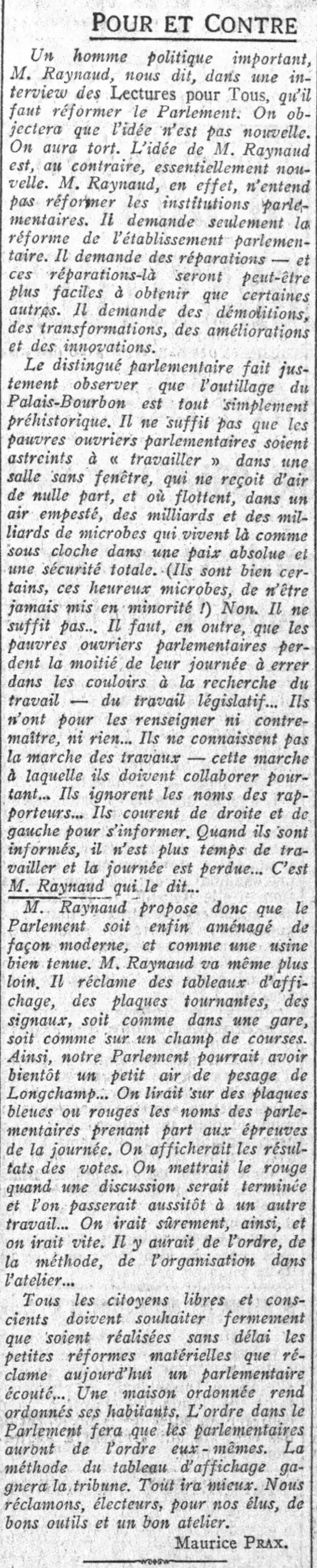 Ils n'ont pour les renseigner ni contremaître ni rien...