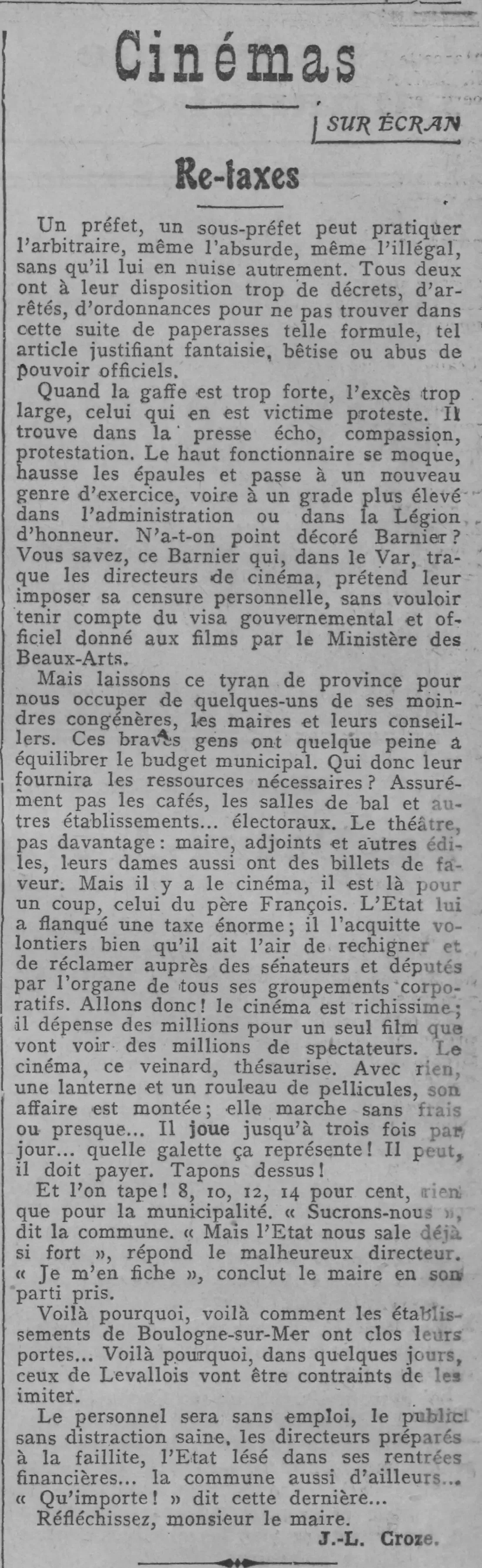 A prefect, a sub-prefect can practice the arbitrary