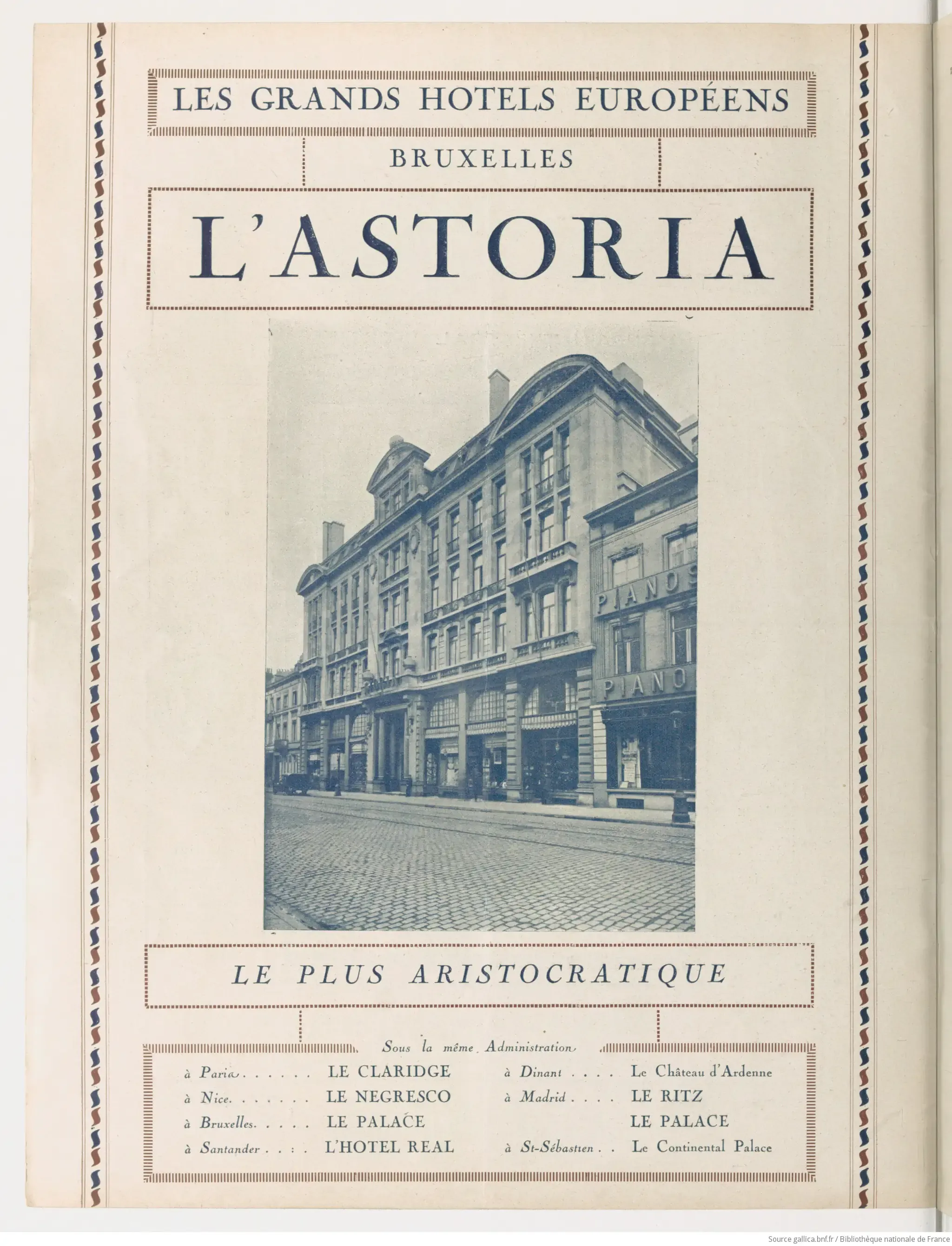 P LÉclaireur du dimanche 1924 09 07 Page 02 hôtel Astoria 2