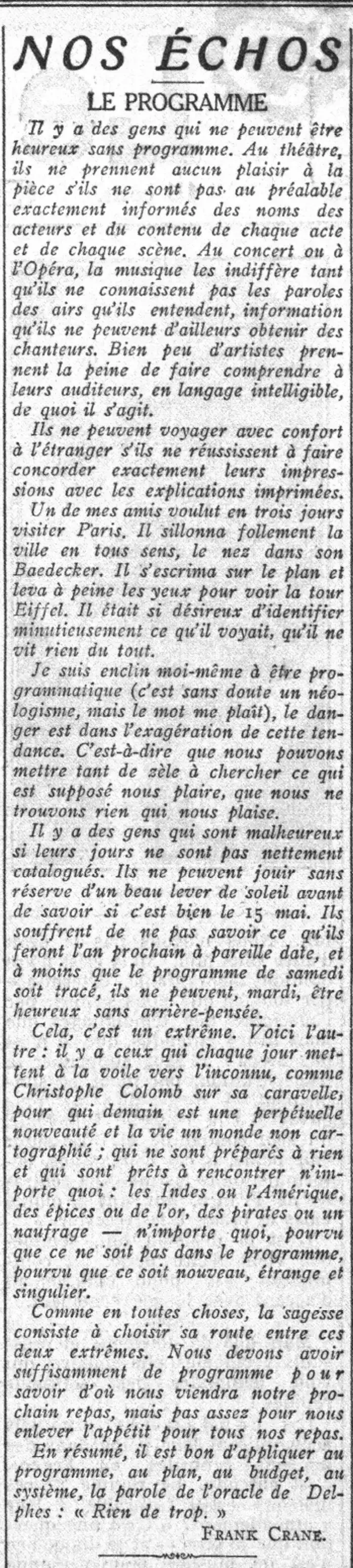 Il y a des gens qui ne peuvent être heureux