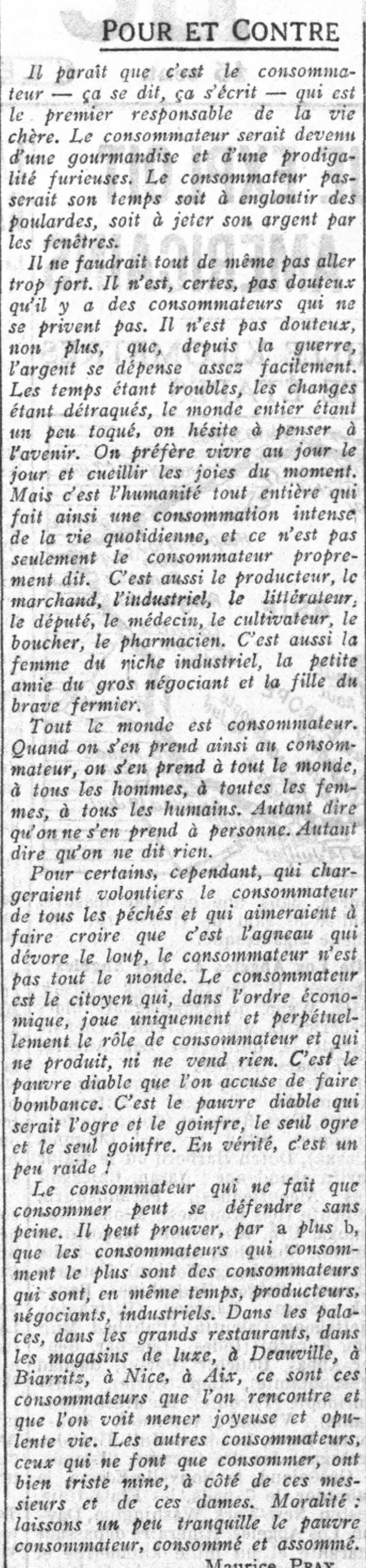  Les temps étant troubles 