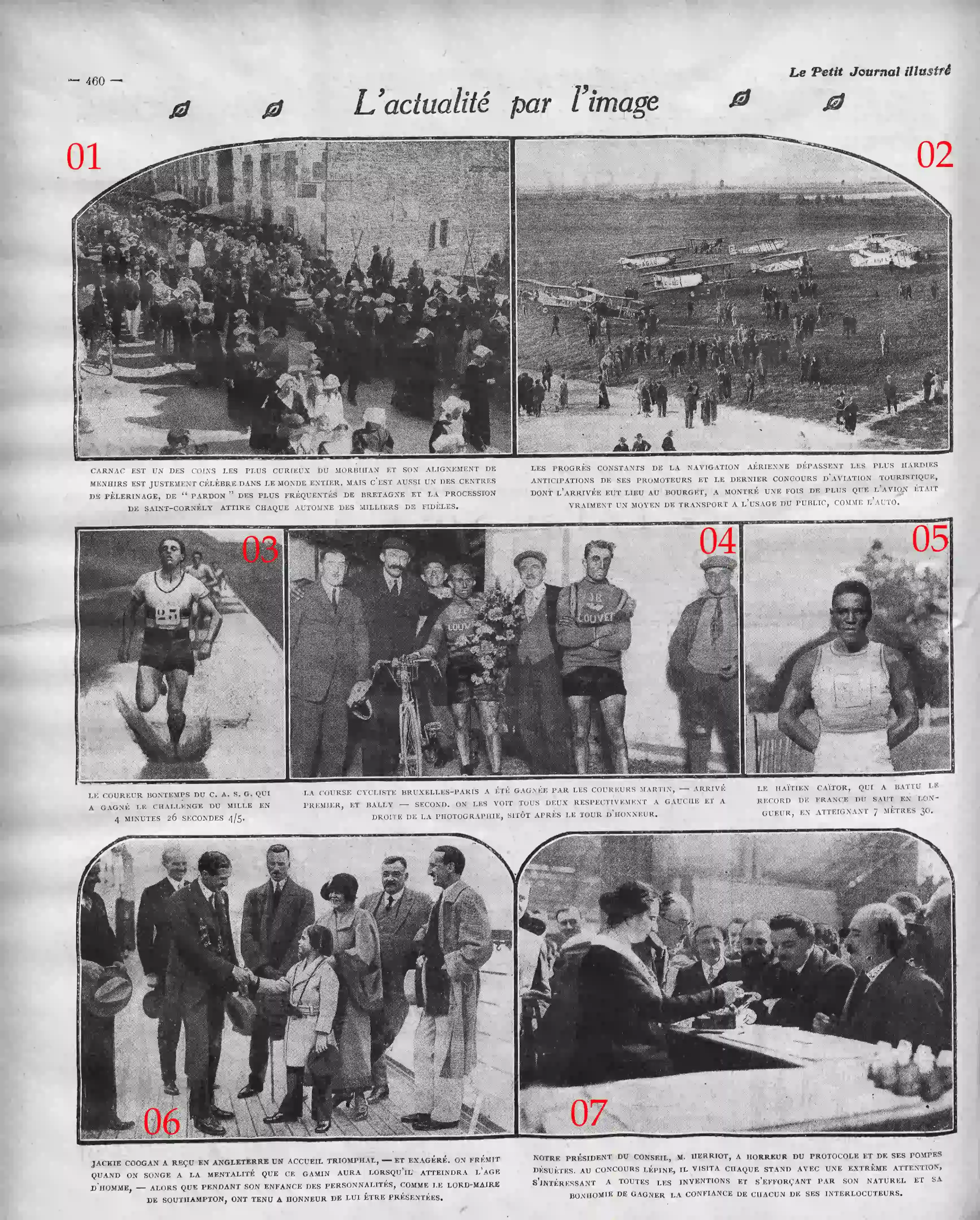 L'actualité par l'image avec Carnac