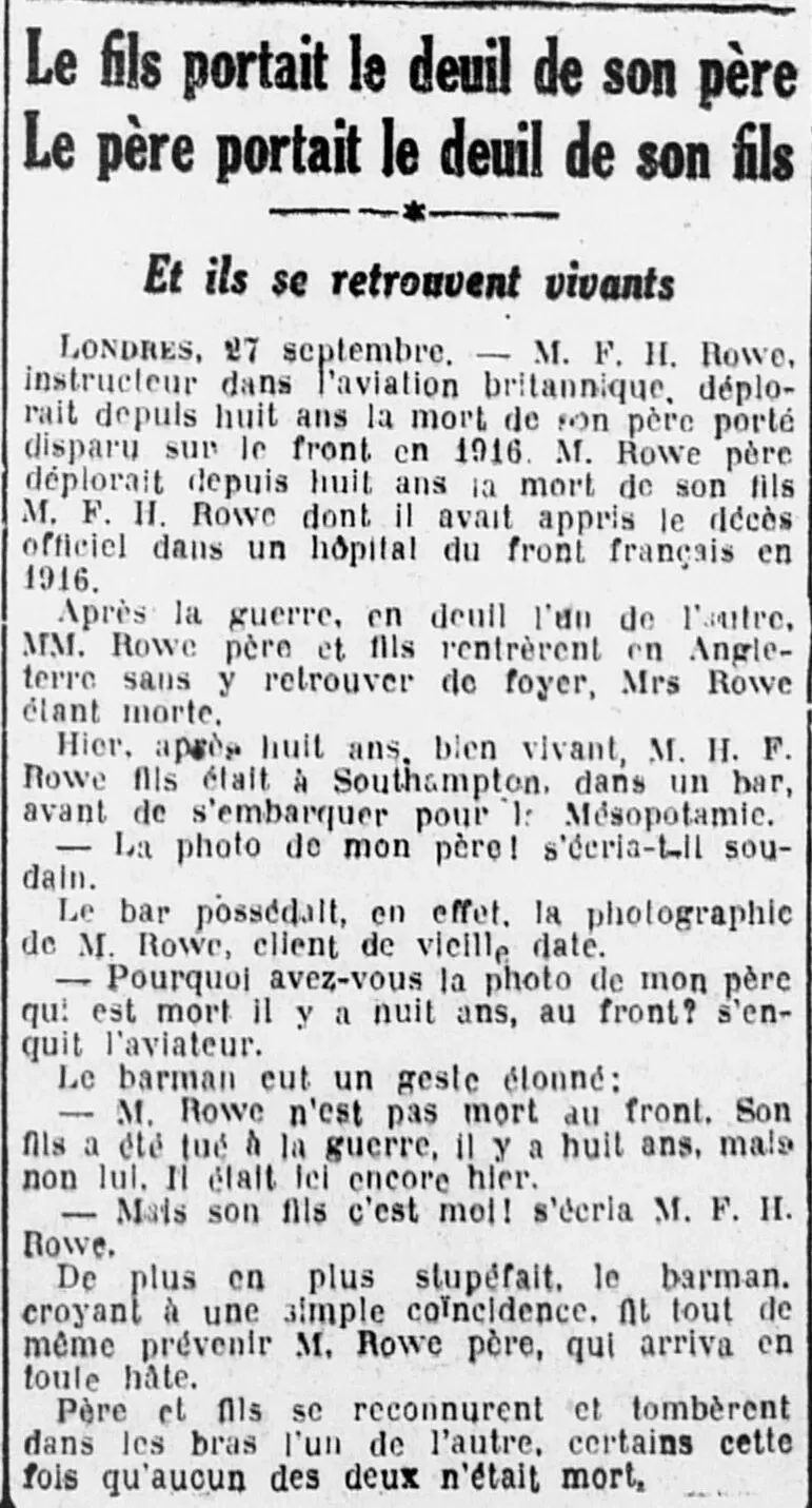 Le fils portrait le deuil de son père