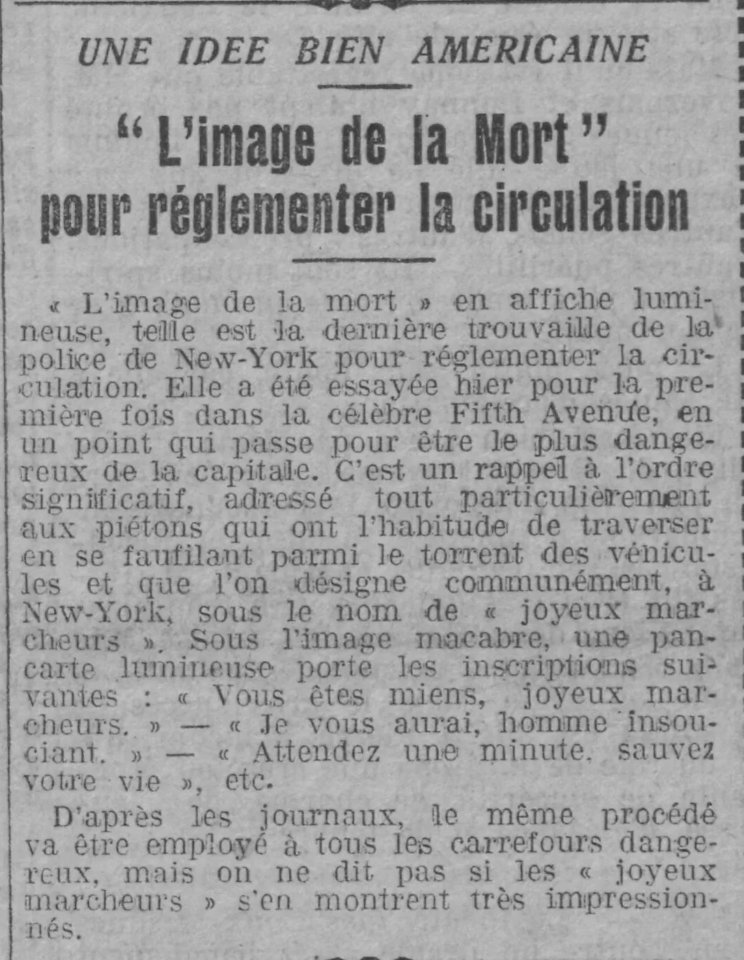 Les joyeux marcheurs