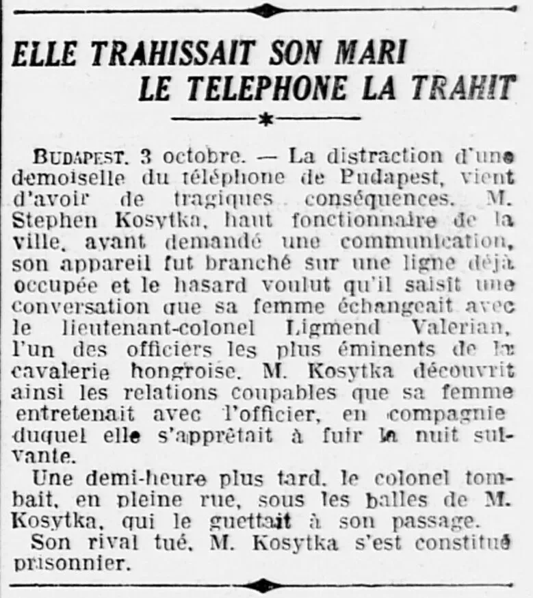 Elle trahissait son mari