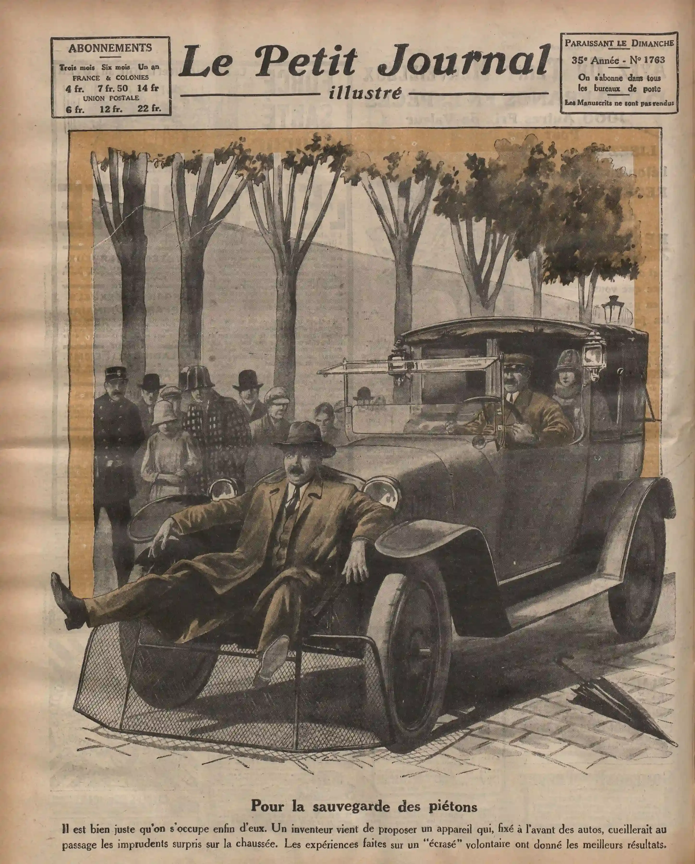 Pour la sauvegarde des piétons