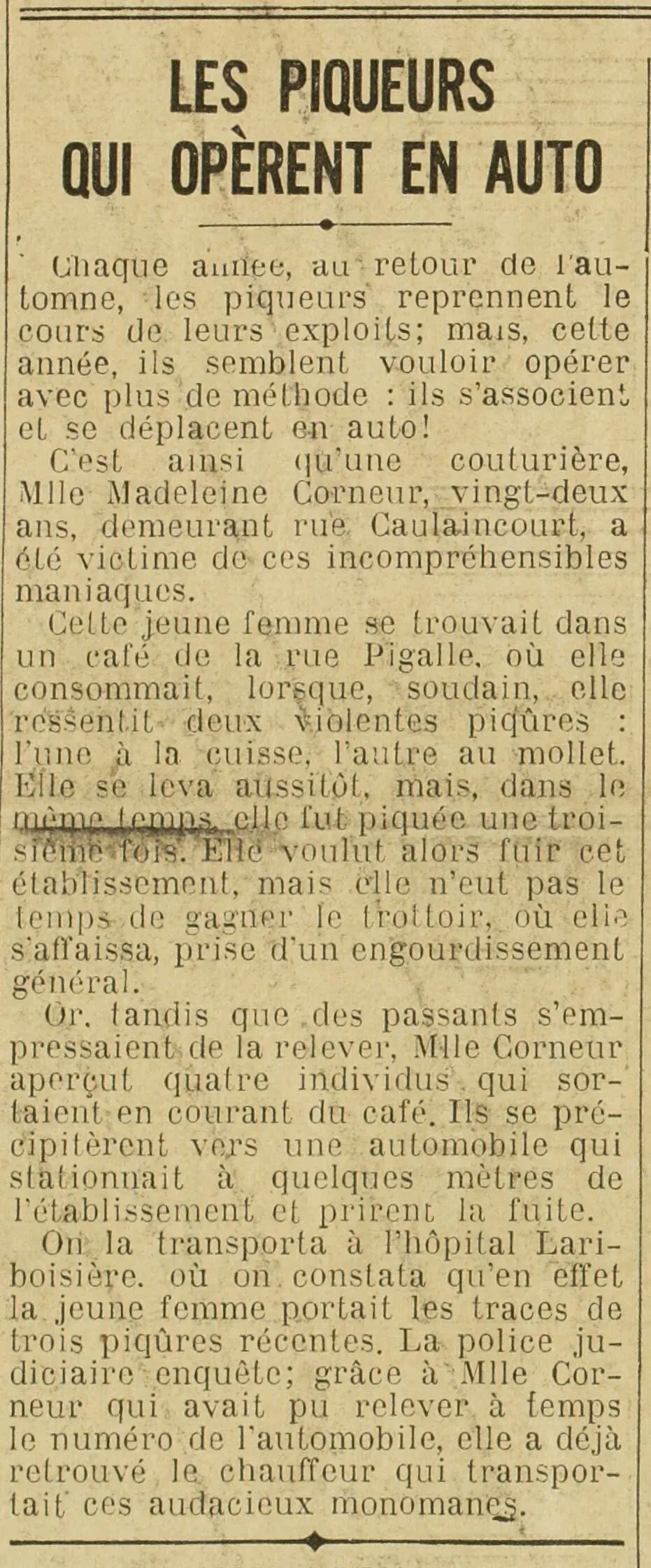 The pickers resume their exploits and travel by car!