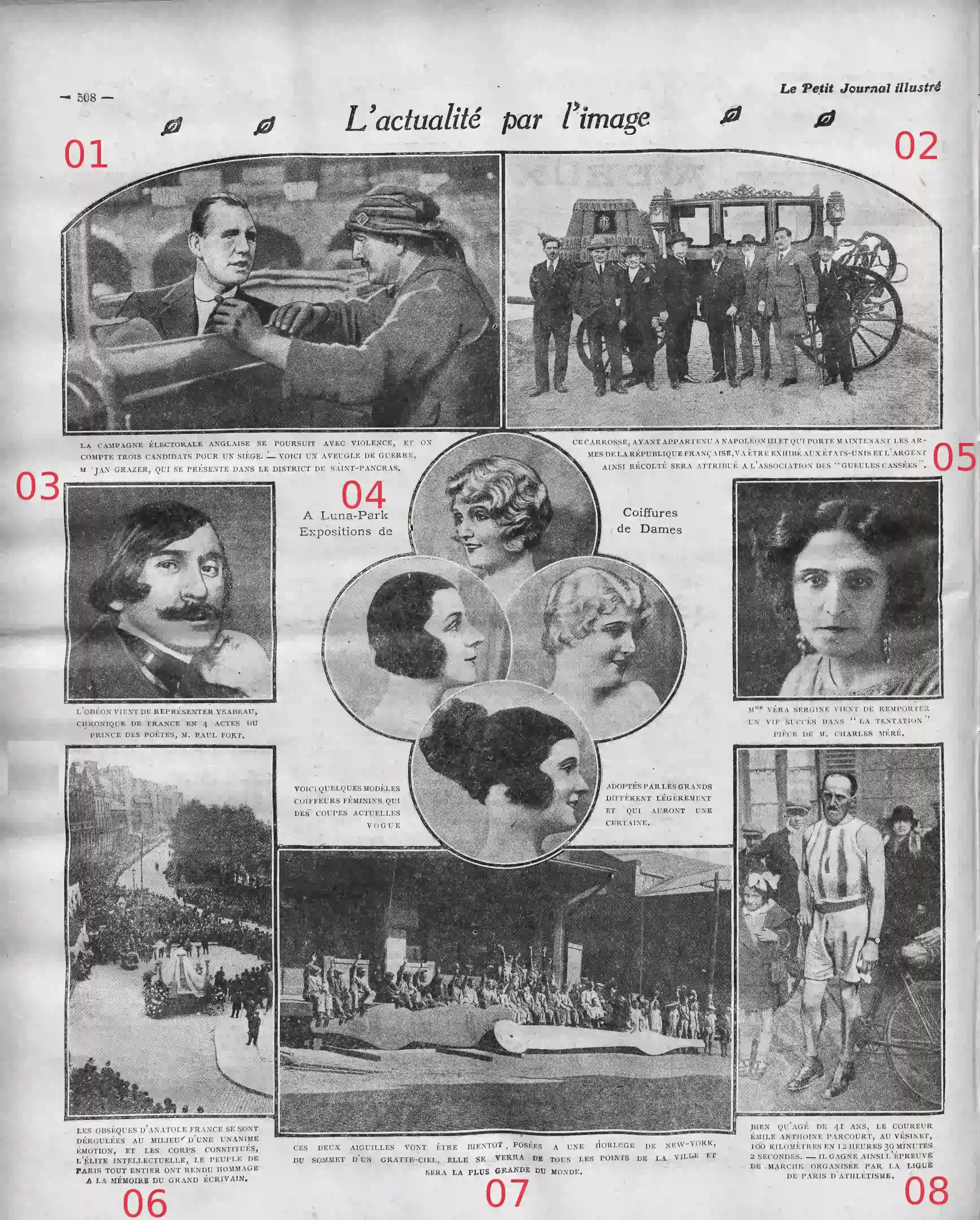 Current events through images