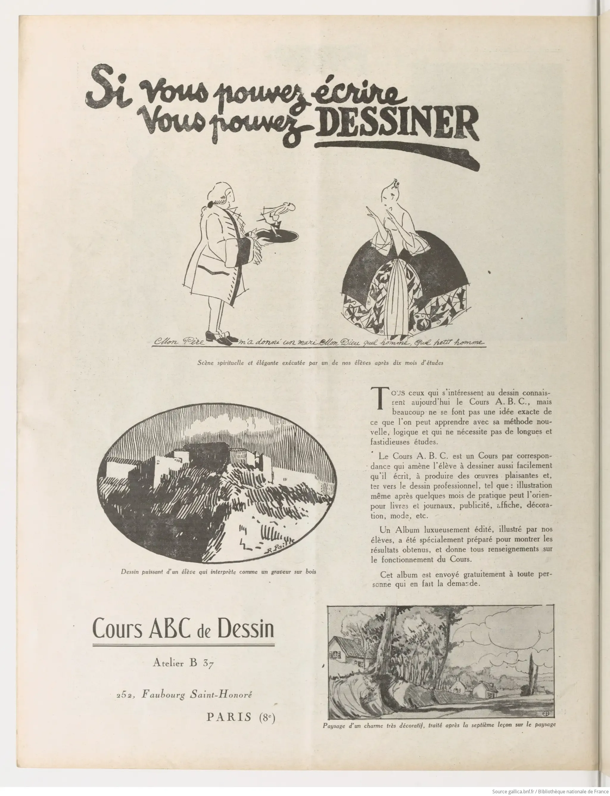 Si vous pouvez écrire, vous pouvez DESSINER