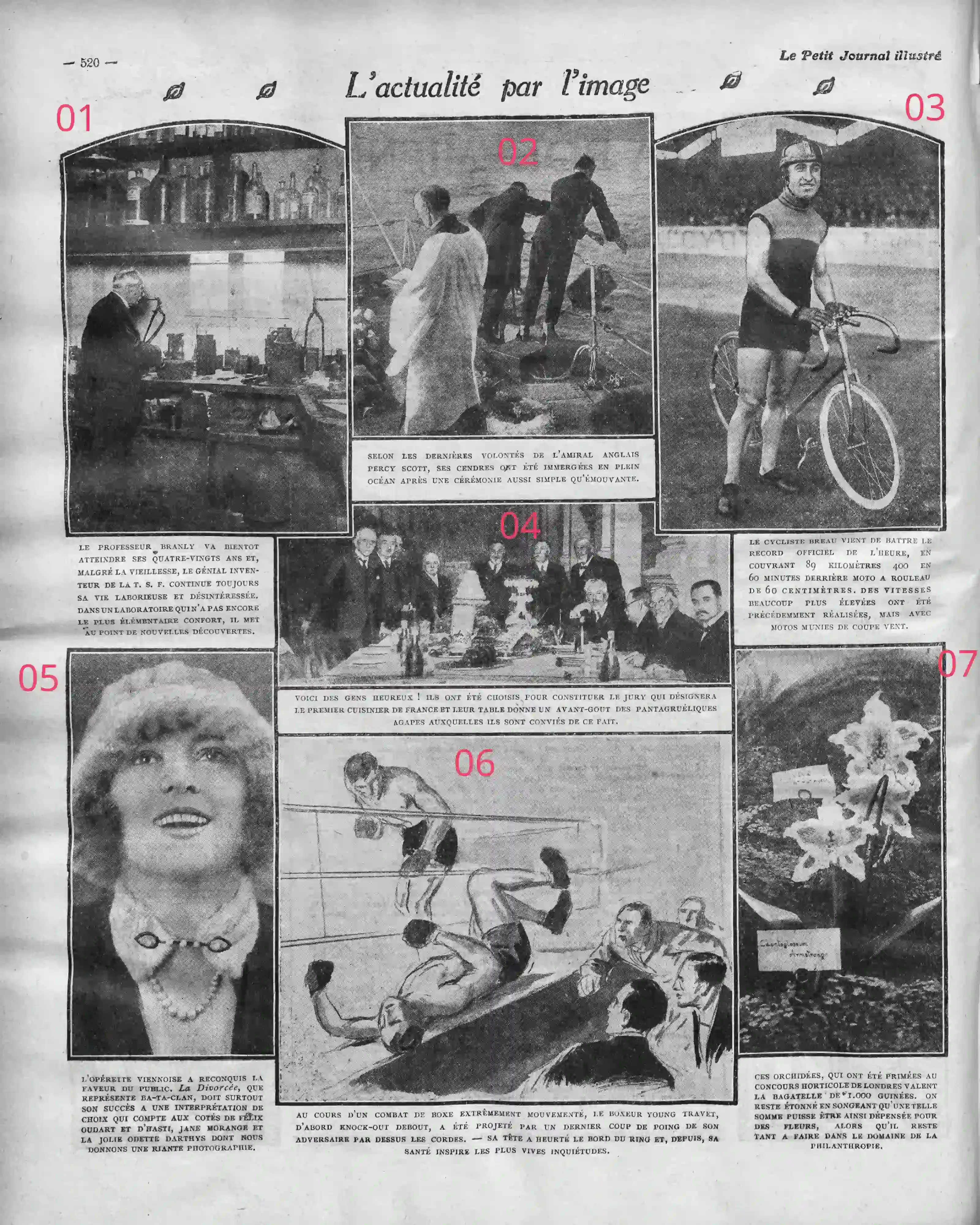 ZZ Le Petit journal illustré 1924 11 02 Page 04 actu image 4