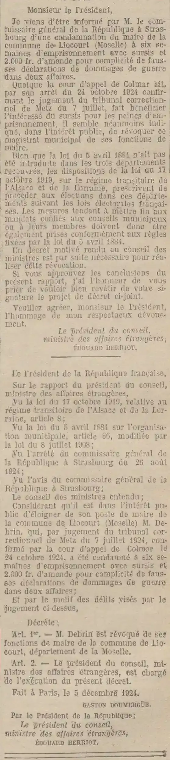 Journal officiel de la République 1924 12 11 révocation maire Liocourt 3.jpeg