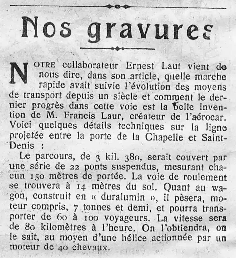  Le Petit journal illustré 1924 12 15 aérocar 