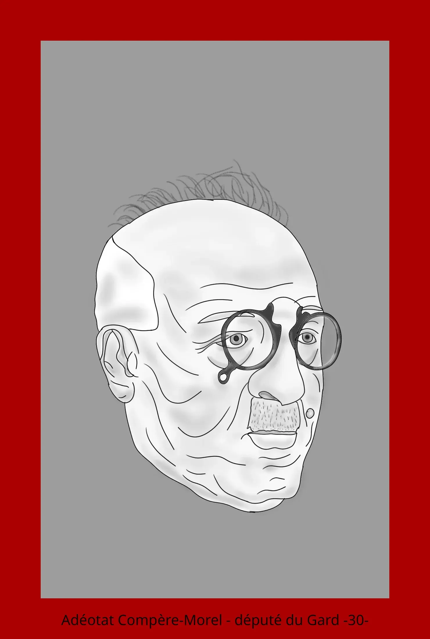 Adéotat Compère Morel député du Gard 09