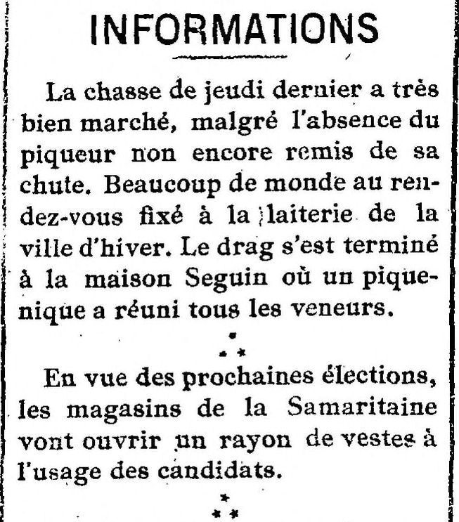 informations Samaritaine nouveau rayon