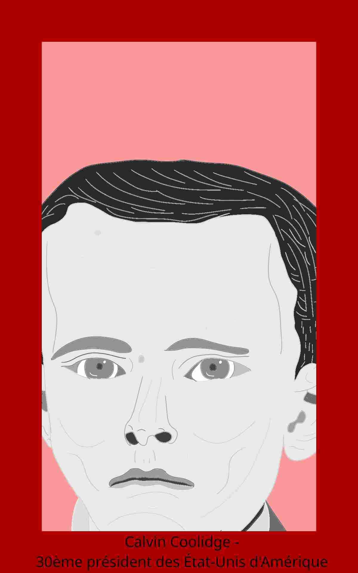 Calvin Coolidge Président des USA