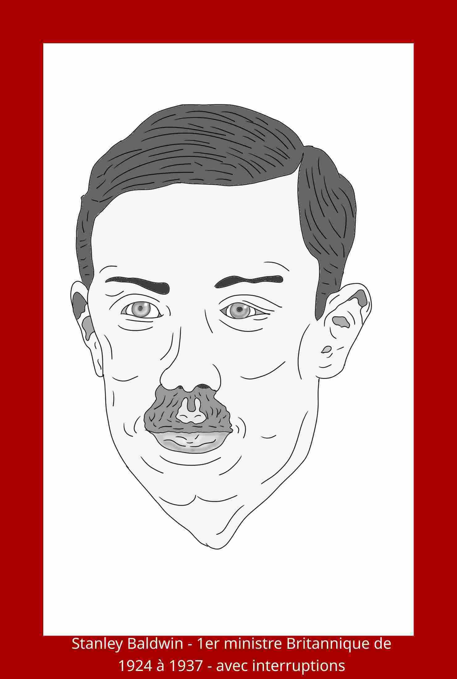 Stanley Baldwin British Prime Minister from 1924 to 1937