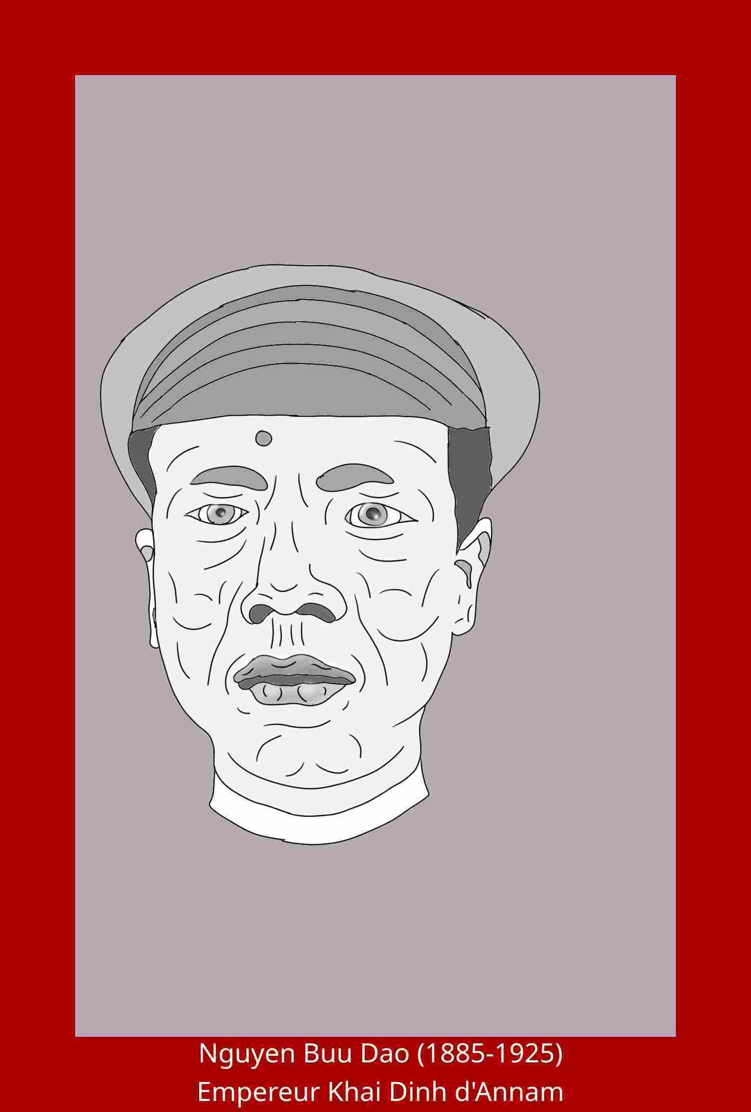 Khai Dynh empereur d'Annam 
