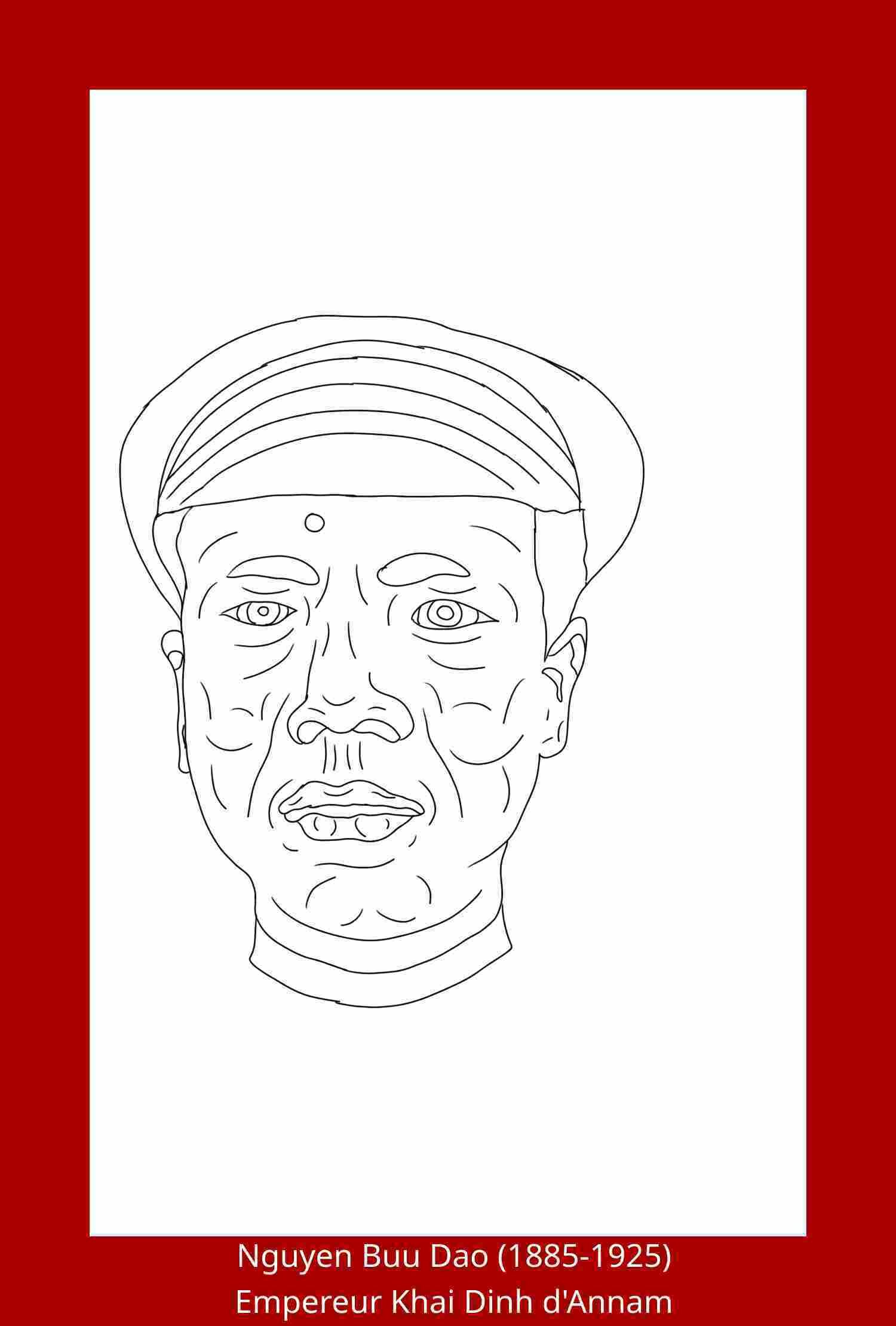 Khai Dynh empereur d'Annam