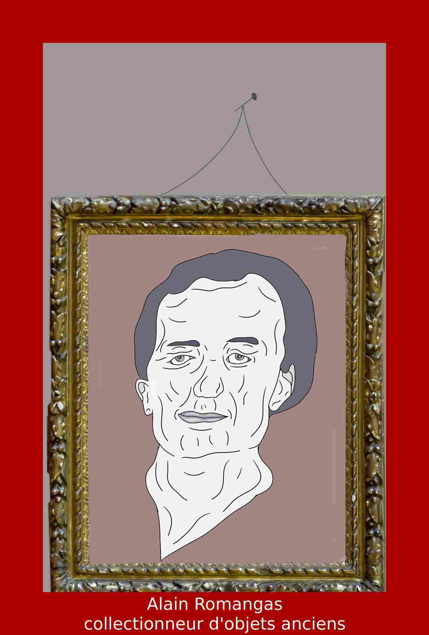 Alain Romangas collectionneur dobjets anciens 