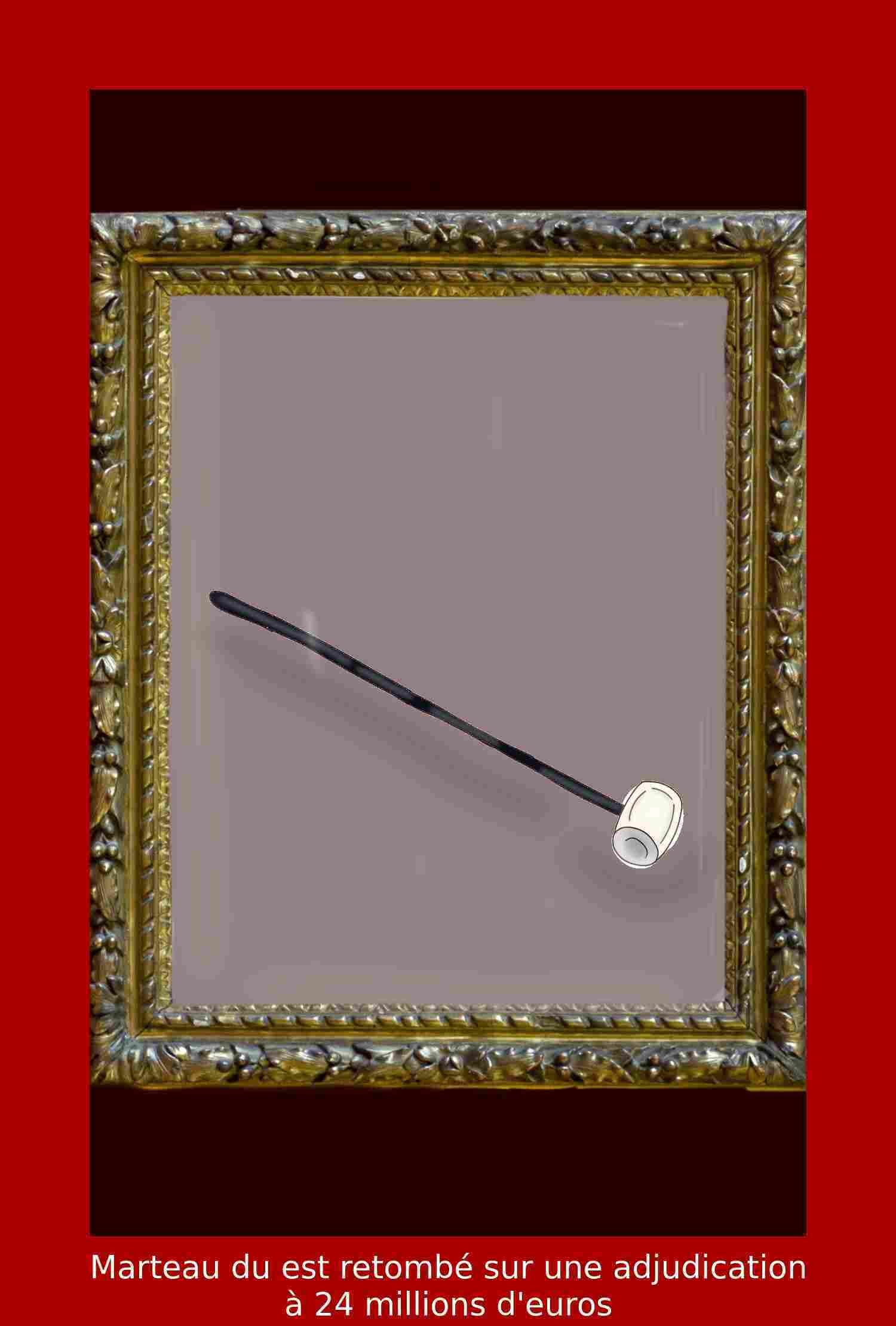 Marteau a adjugé à 24 millions d'euros