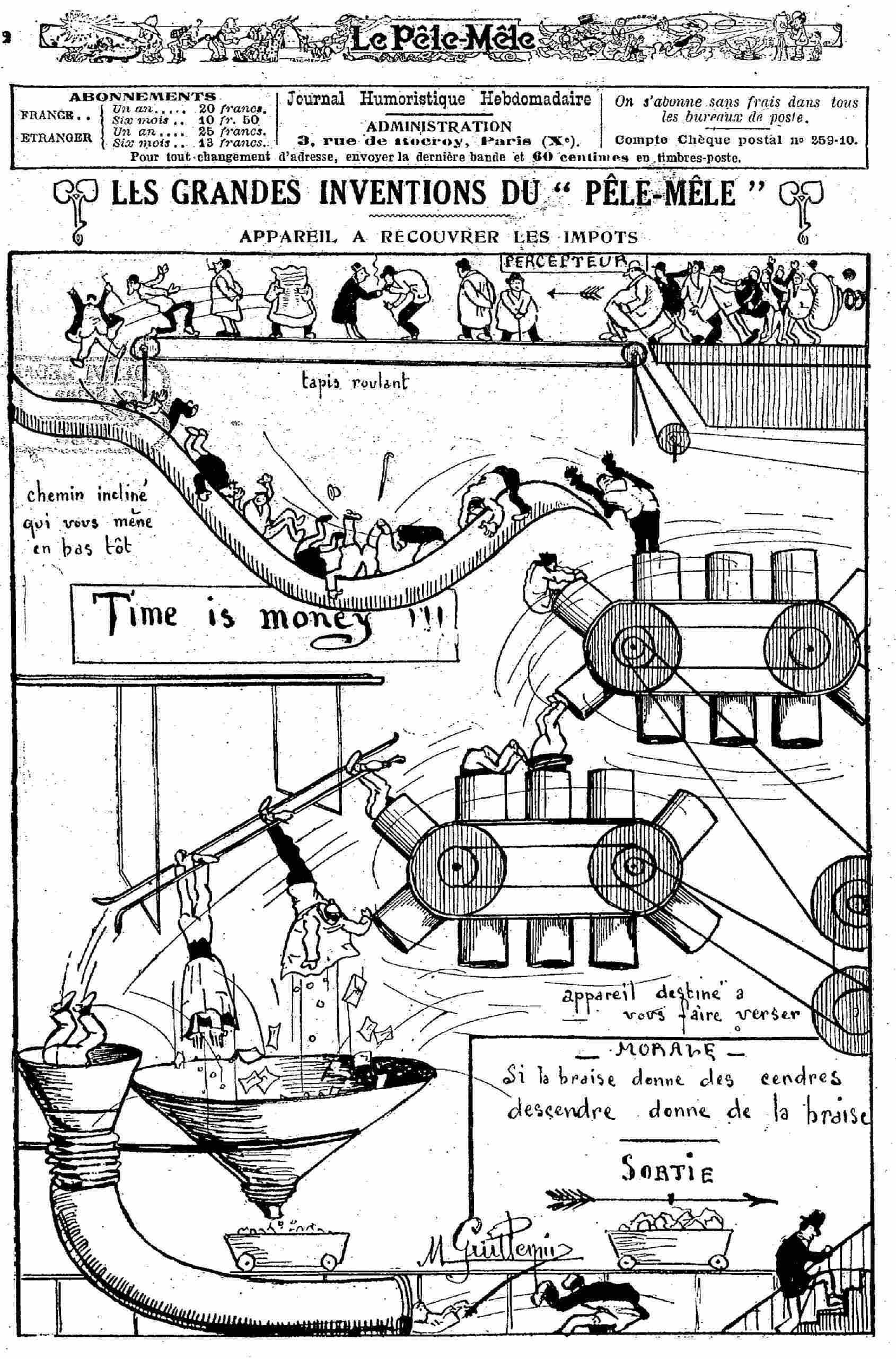 Le Pêle mêle 1925 03 29 the inventions of the Pêle mêle