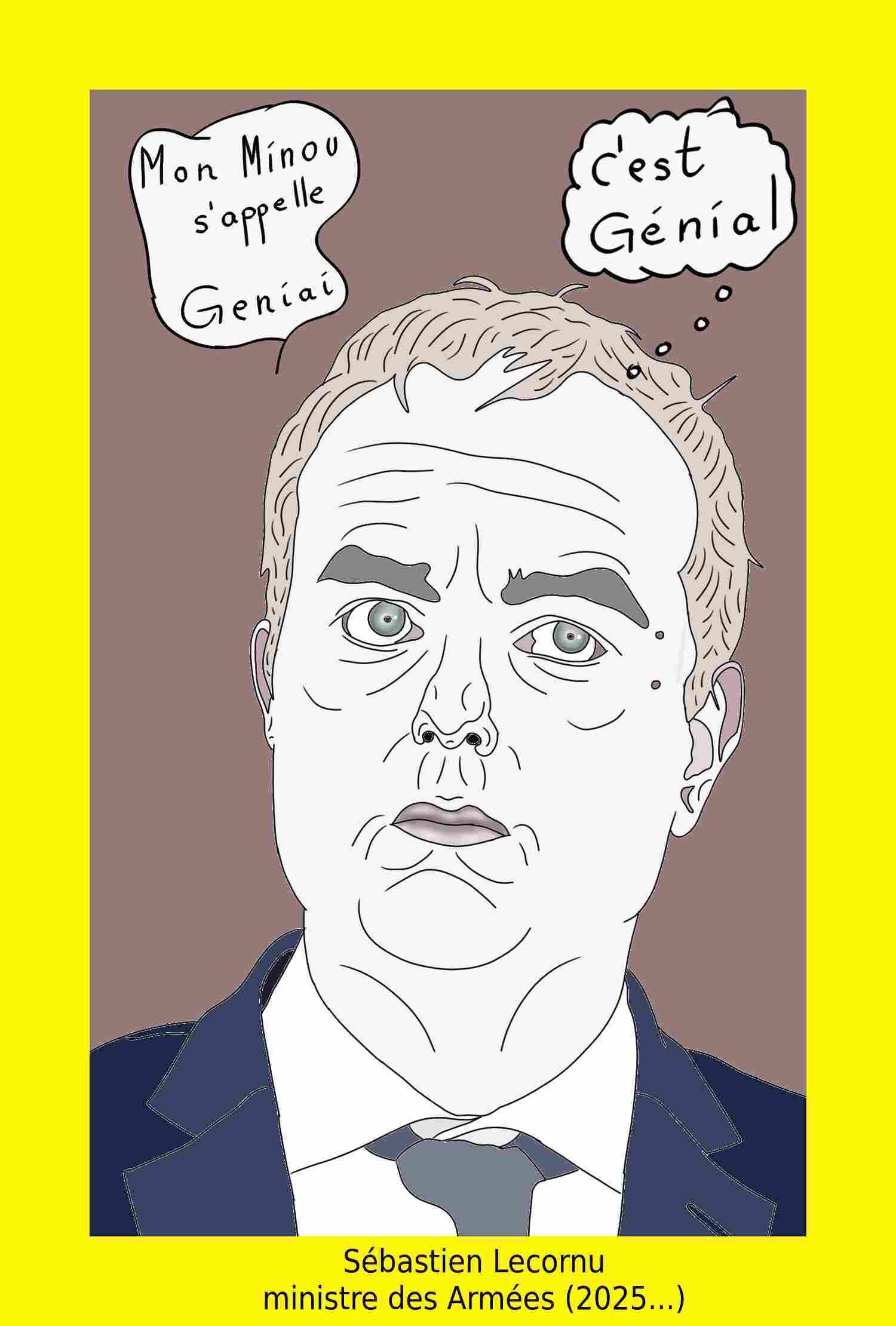 Sébastien Lecornu ministre de la Défense en 2025