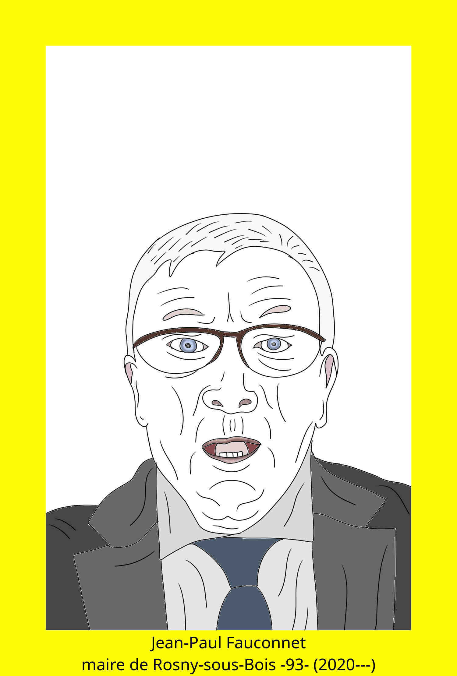 Jean Paul Fauconnet maire de Rosny sous Bois 93 