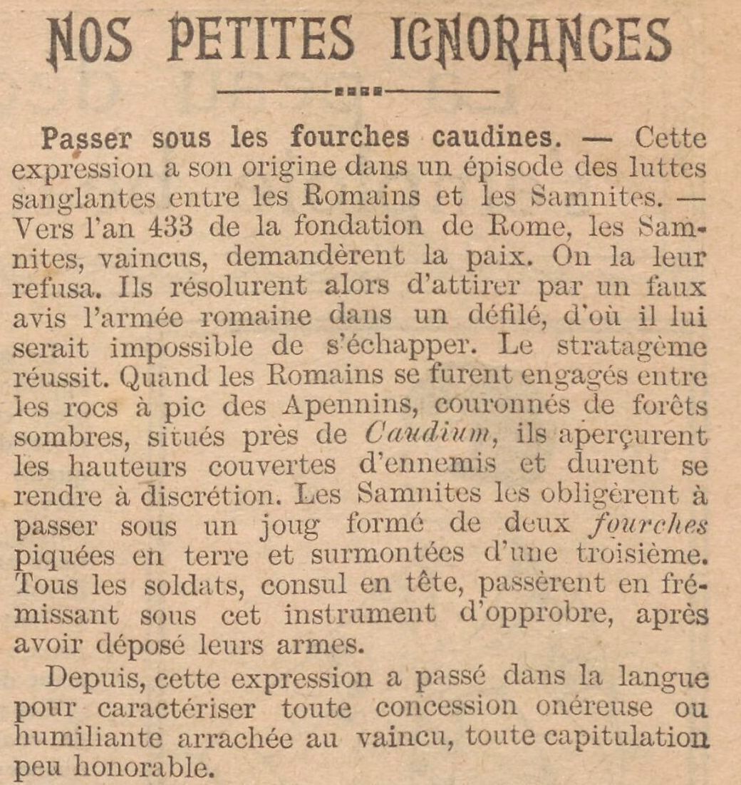 Le Petit écho de la mode 1925 04 26 nos petites ignorances