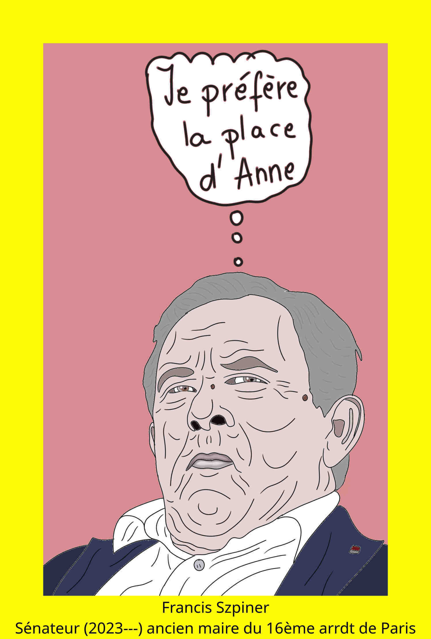 Francis Szpiner sénateur ex maire du 16ème 2025 05