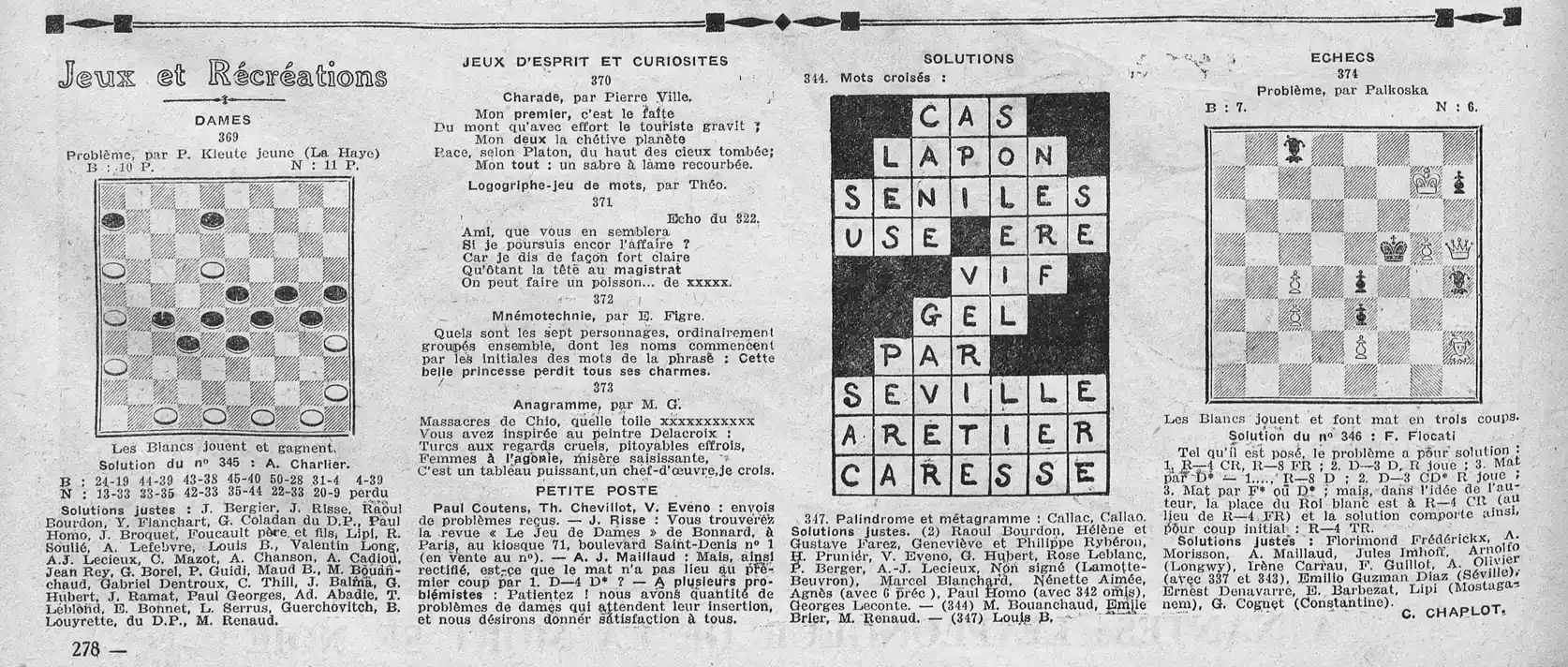 Le Petit journal illustré 1925 06 14  récréations 
