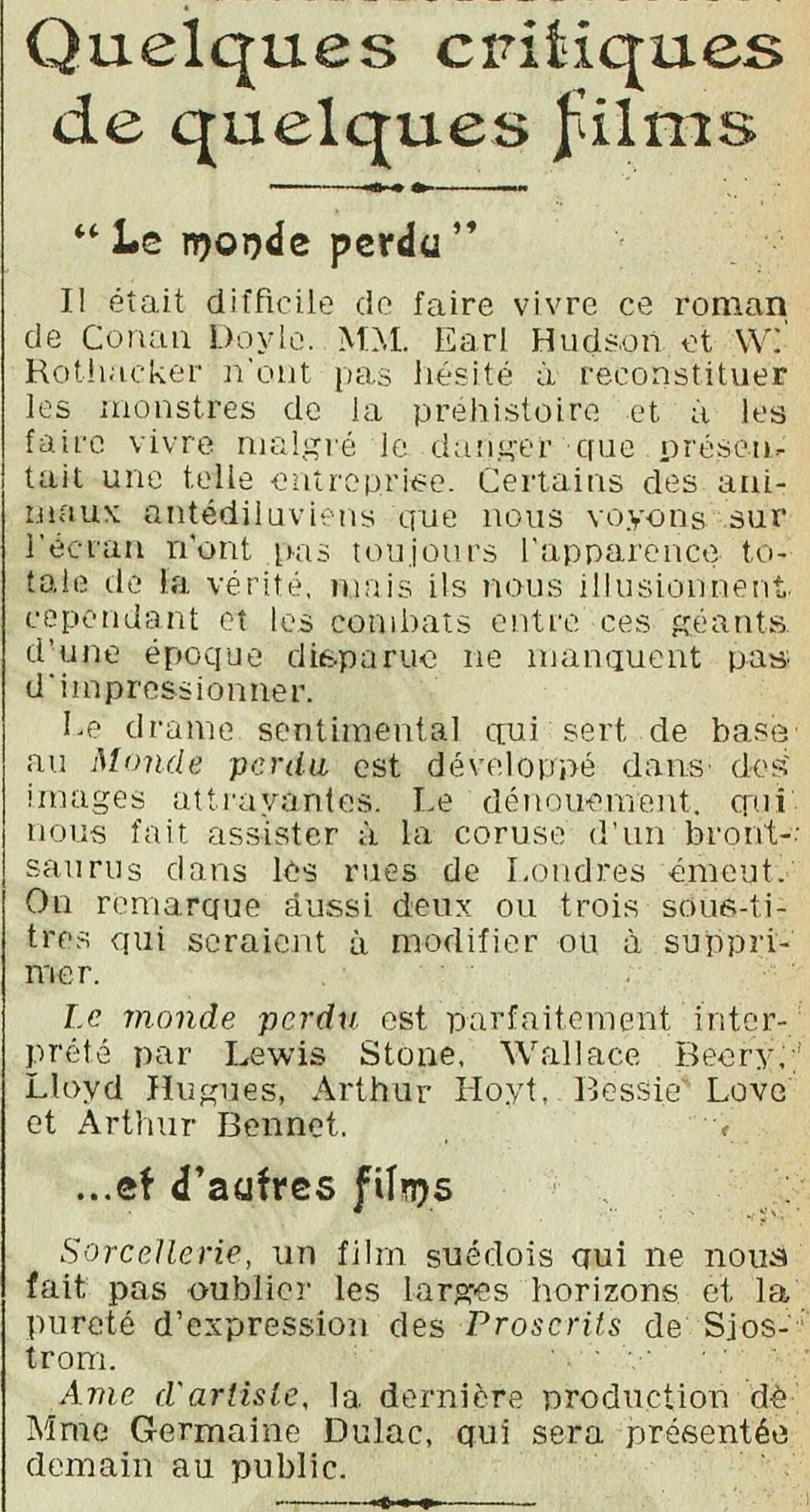 LOeuvre 1925 06 21 art 05 movies Germaine Dulac 