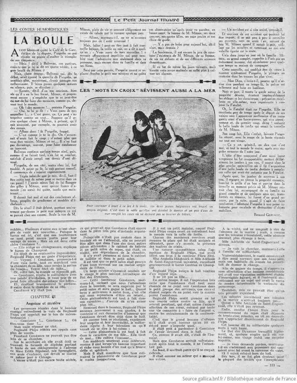 Le Petit journal illustré 1925 07 12 Page 09 