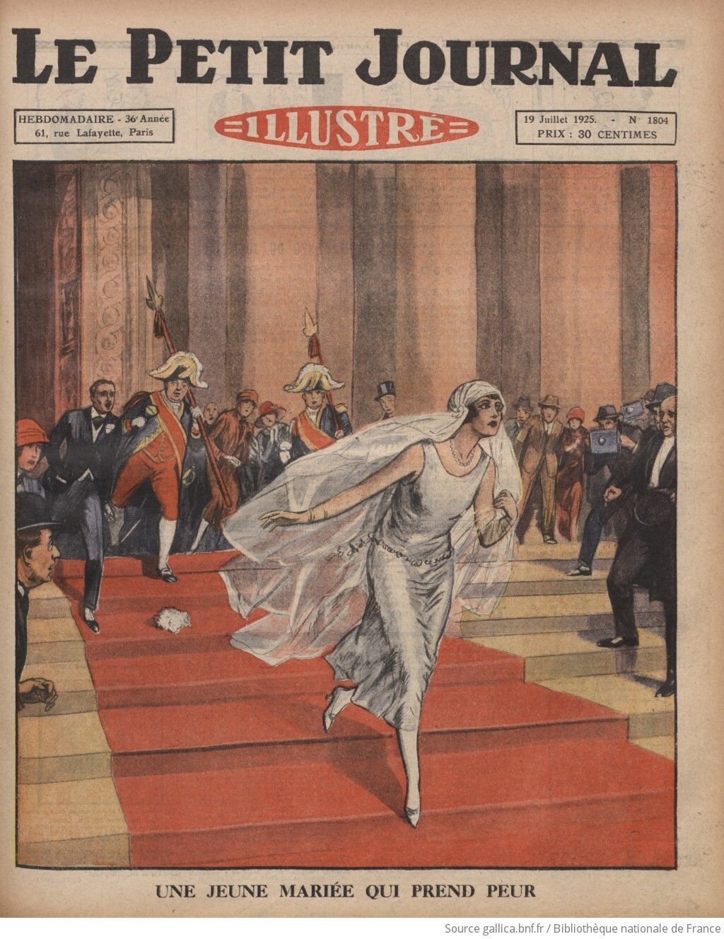 Le Petit journal illustré 1925 07 19 Page 01 