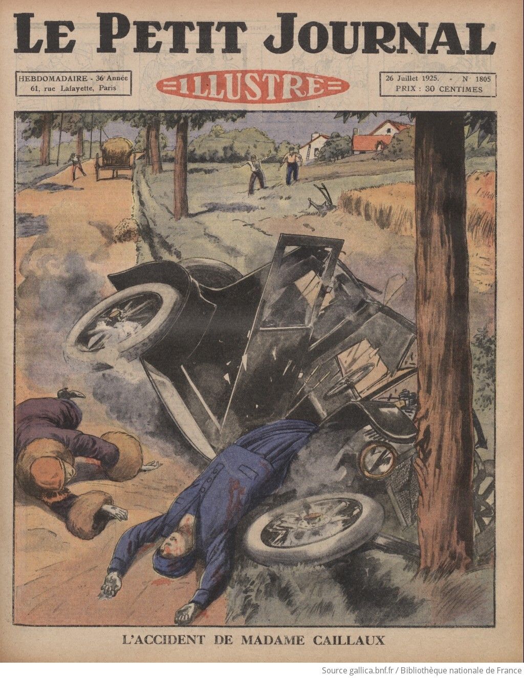 Le Petit journal illustré 1925 07 26 Page 01 1