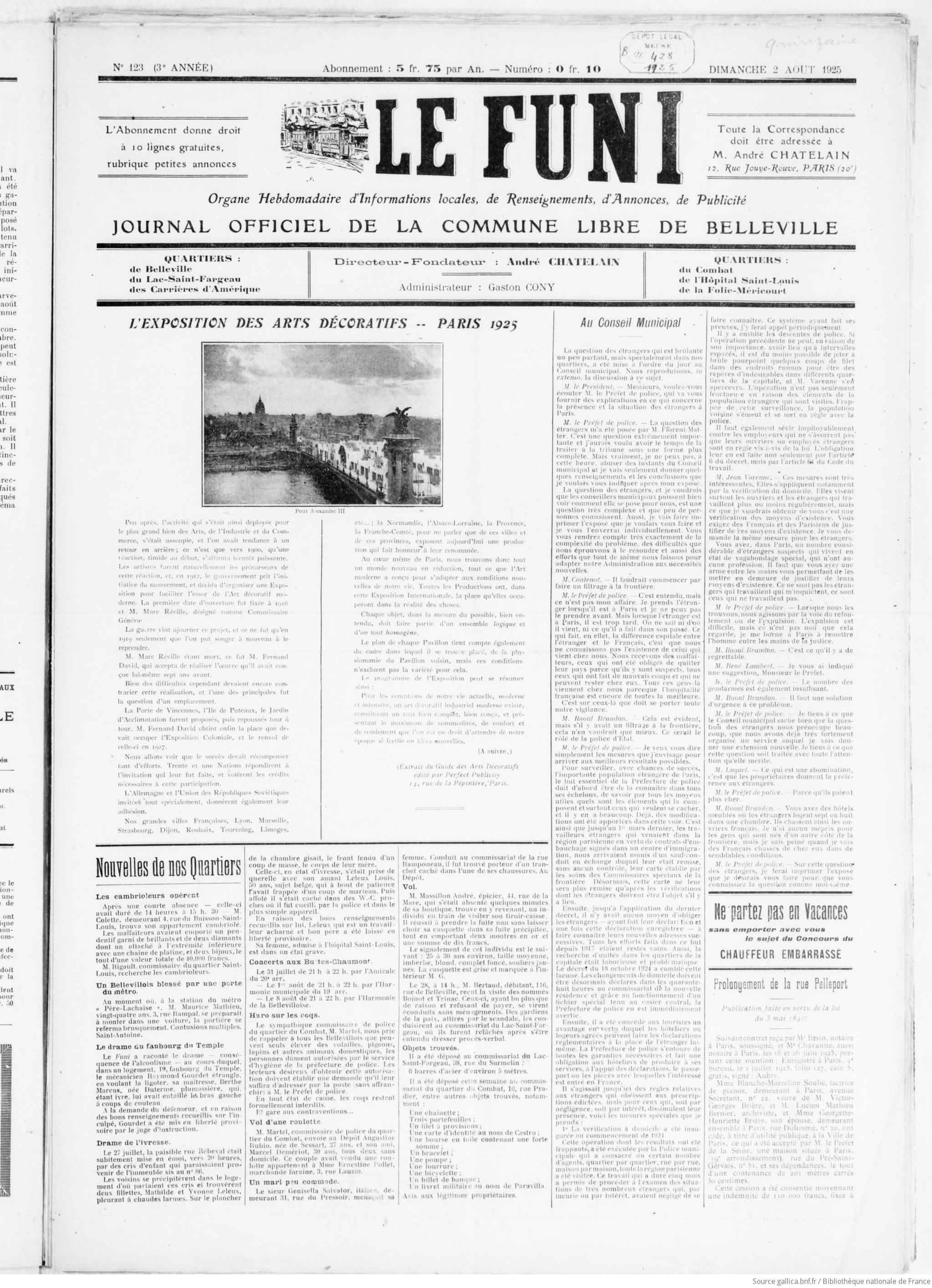 Le Funi 1925 08 02 Page 01