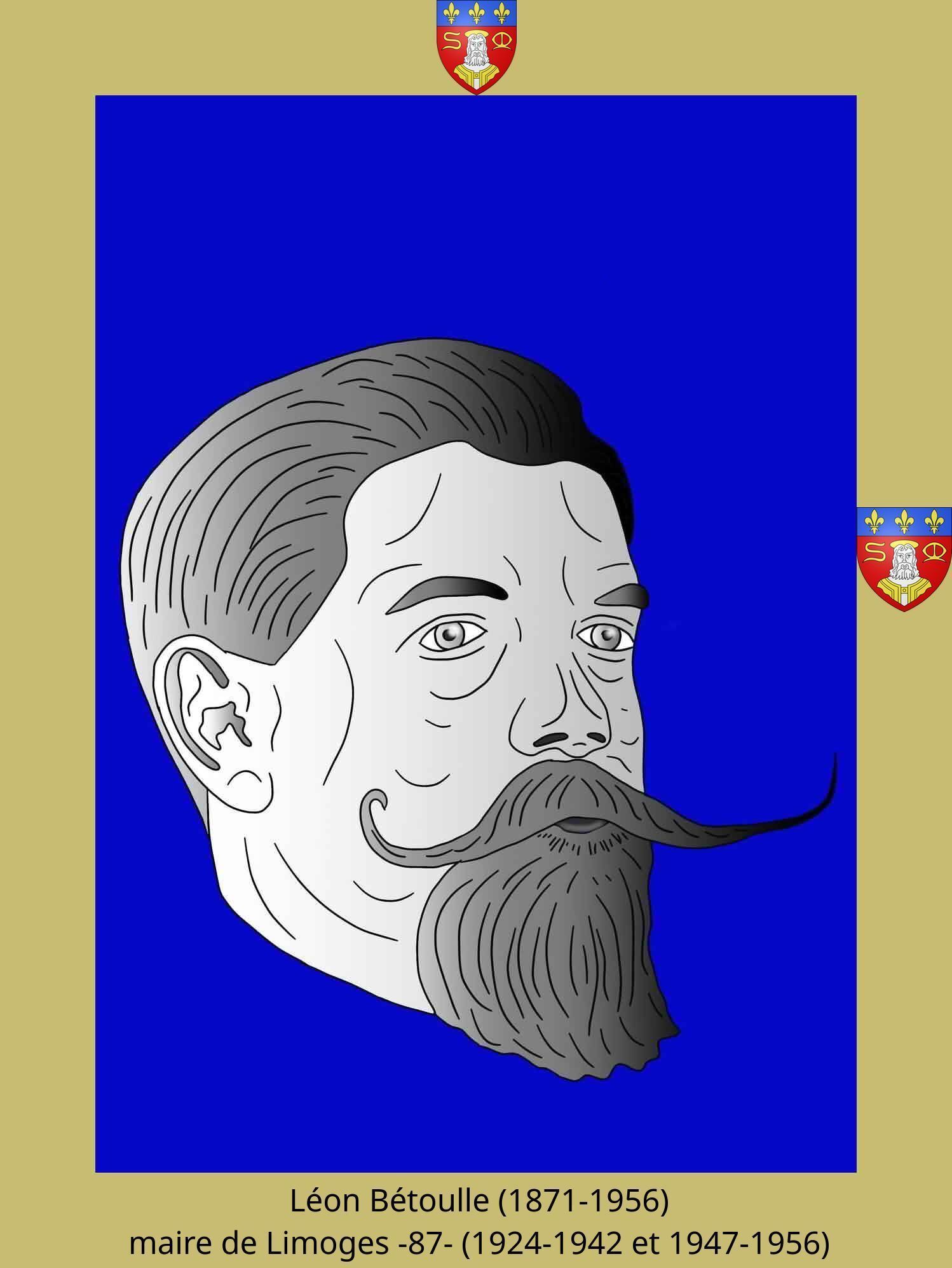 Léon Bétoulle maire de Limoges de 1924 à 1942 et de 1947 à 1956