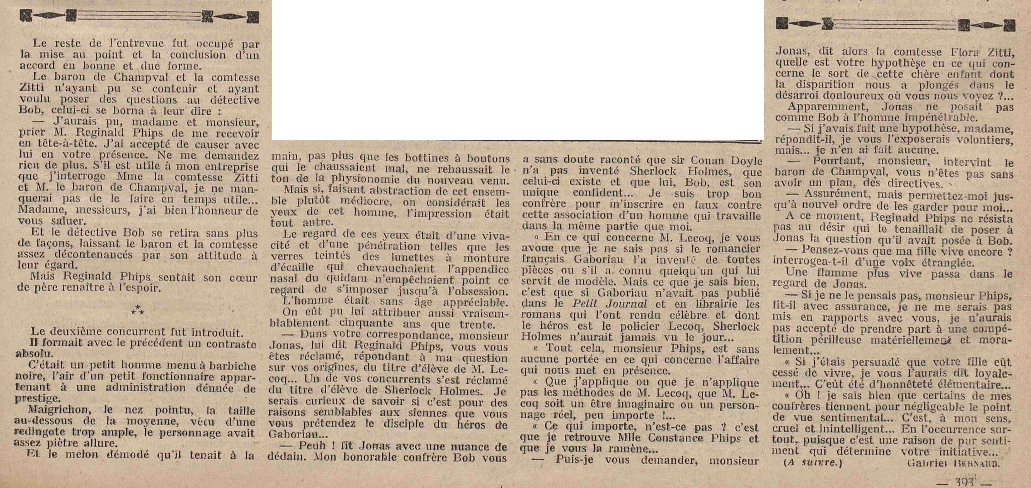Le Petit journal illustré 1925 08 16 les cinq détectives 2