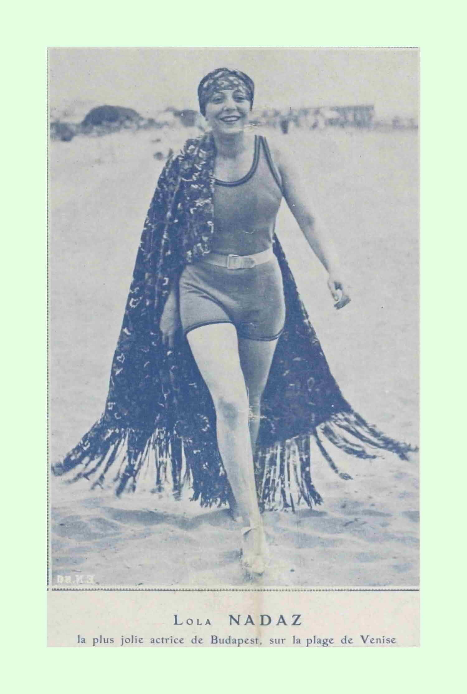 LÉclaireur du dimanche 1925 08 30 art 01 Lola Nadaz 1