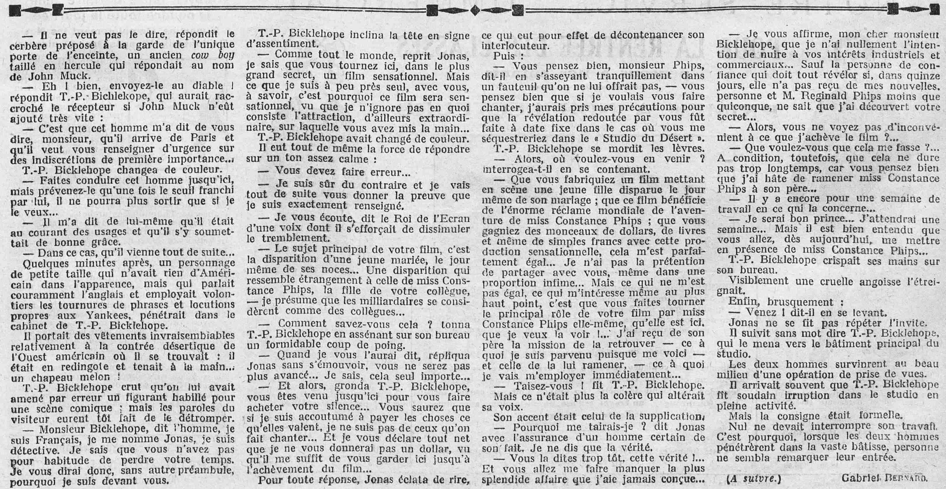Le Petit journal illustré 1925 09 20 les cinq détectives 2