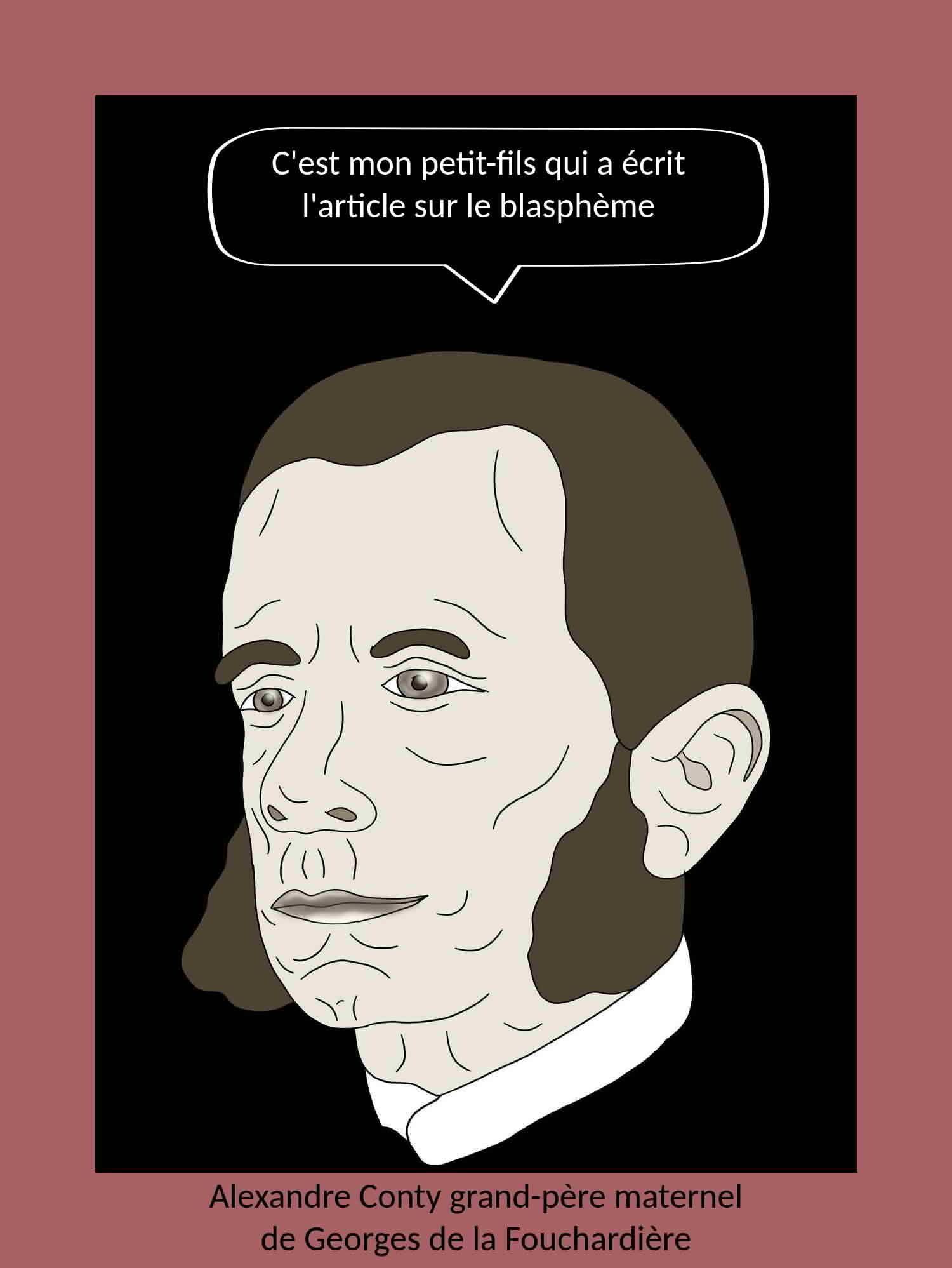 Alexandre Conty grand père maternel de Georges de La Fourchadière