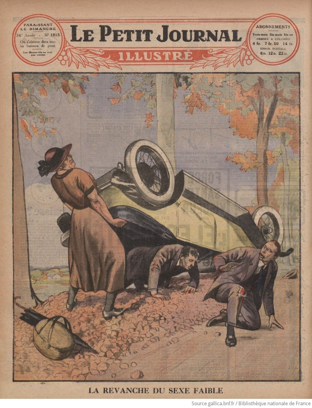 Le Petit journal illustré 925 10 04 Page 12 La revanche du sexe faible