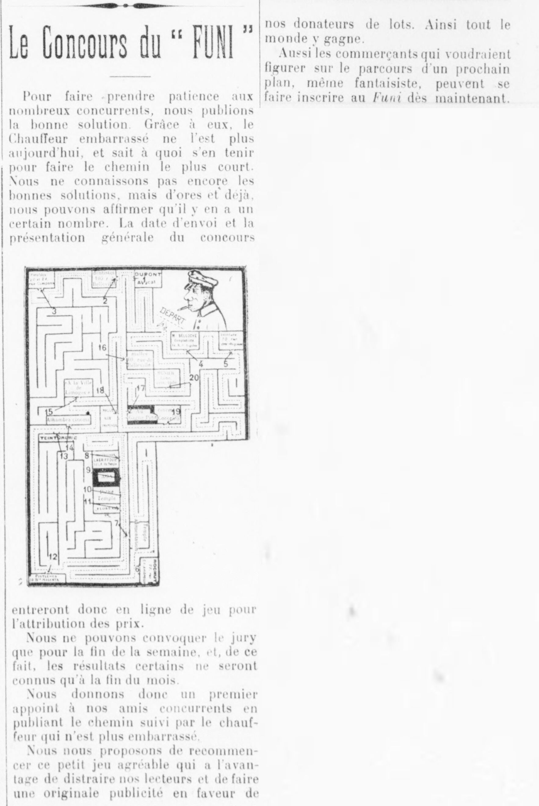Le Funi 1925 10 18 01 le concours du Funi